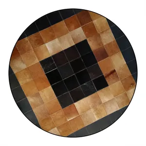 کلاژ فرش پوست و چرم کمالی مدل AD-00259