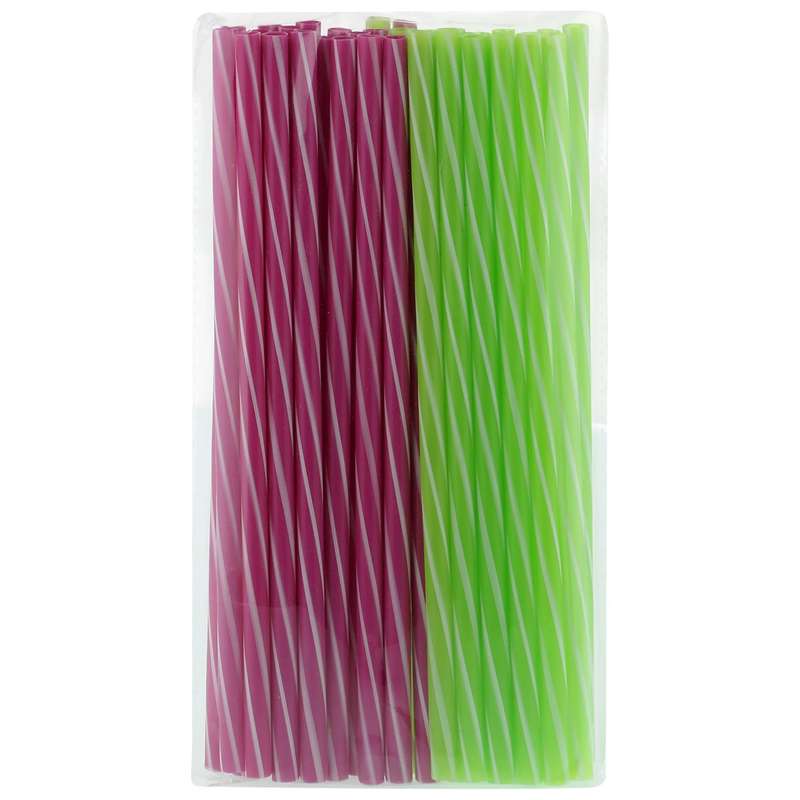 نی نوشیدنی یکبار مصرف مدل اسموتی بسته 36 عددی