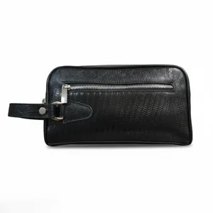 کیف دستی مردانه مدل آرهان چرم طبیعی لیزارد