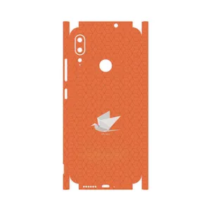 MAHOOT Minimalist origami bird-FullSkin Cover Sticker for Motorola Moto E6 Plus