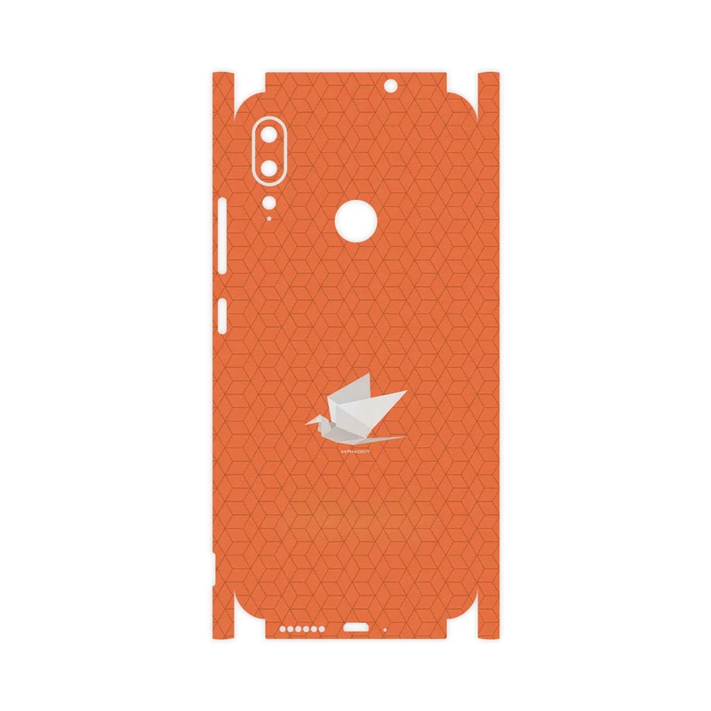 برچسب پوششی ماهوت مدل Minimalist origami bird-FullSkin مناسب برای گوشی موبایل موتورولا Moto E6 Plus