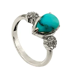 انگشتر نقره زنانه مدل 100199