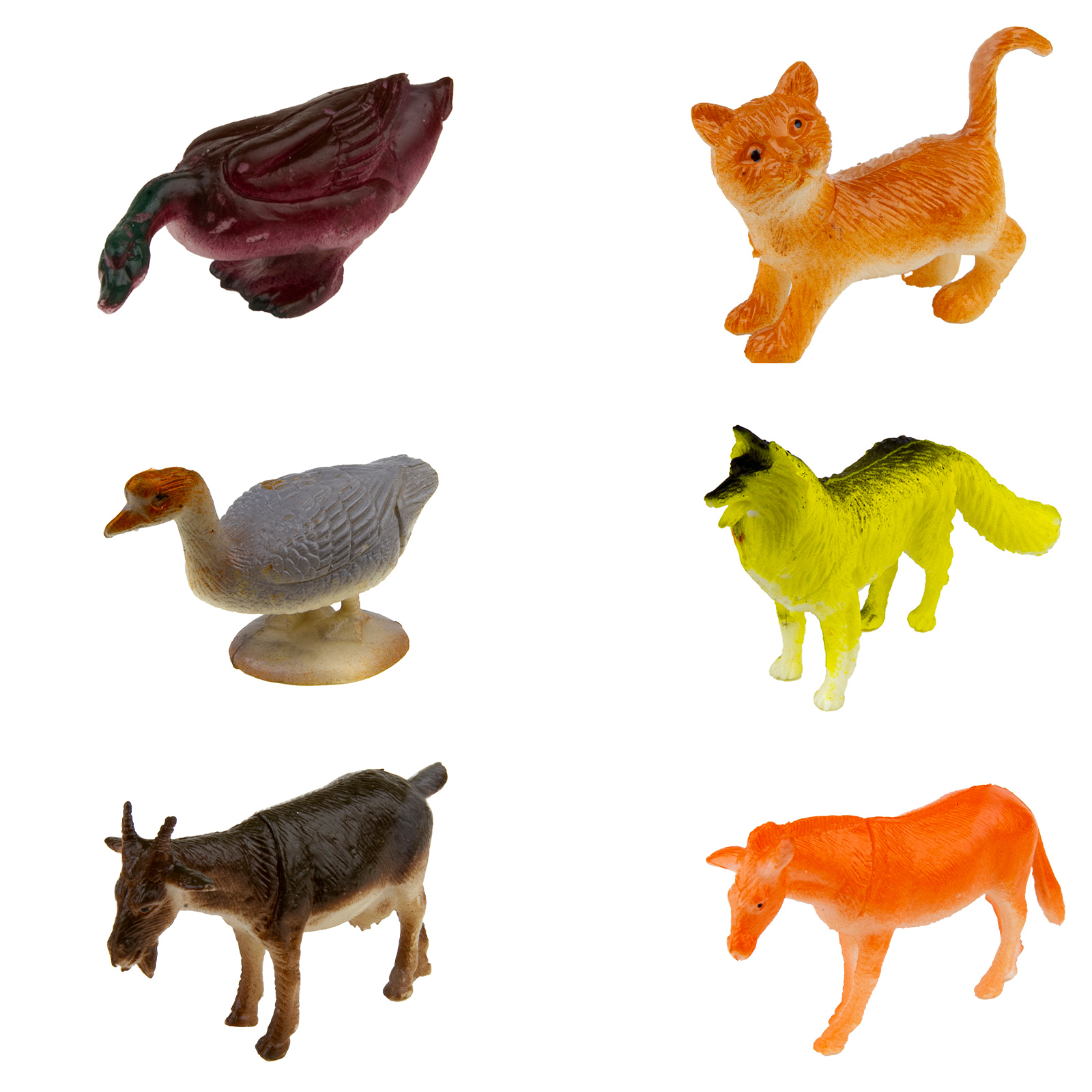 فیگور مدل حیوانات اهلی کد 2006-1 مجموعه 6 عددی