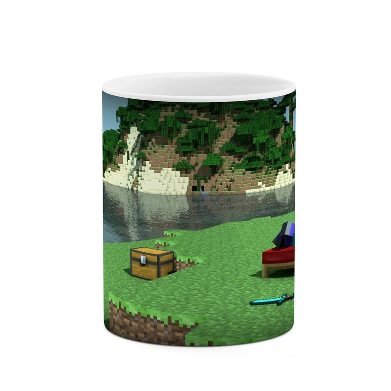 ماگ کاکتی طرح ماینکرافت minecraft مدل mgh41593