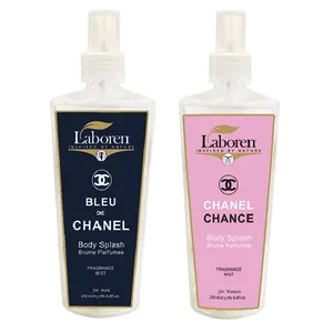 بادی اسپلش لابورن مدل Chanel Chance & Blue Chanel حجم 250 میلی لیتر مجموعه 2 عددی
