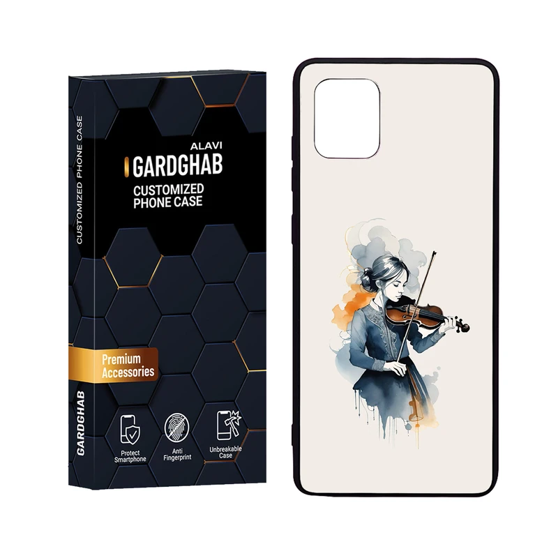 کاور گارد قاب علوی مدل Glass مناسب برای گوشی موبایل سامسونگ Galaxy A81