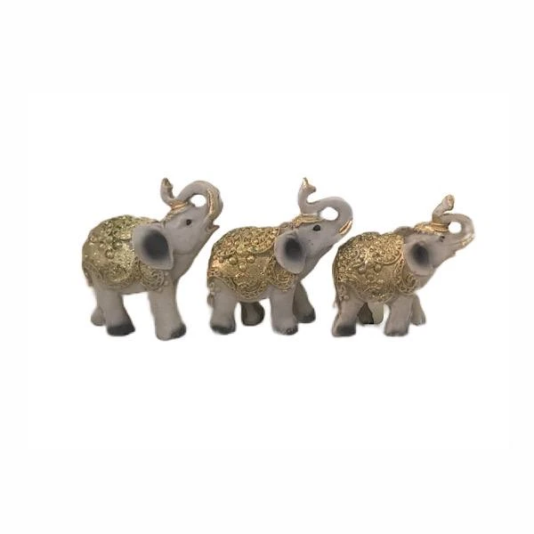مجسمه مدل فیل مجموعه سه عددی