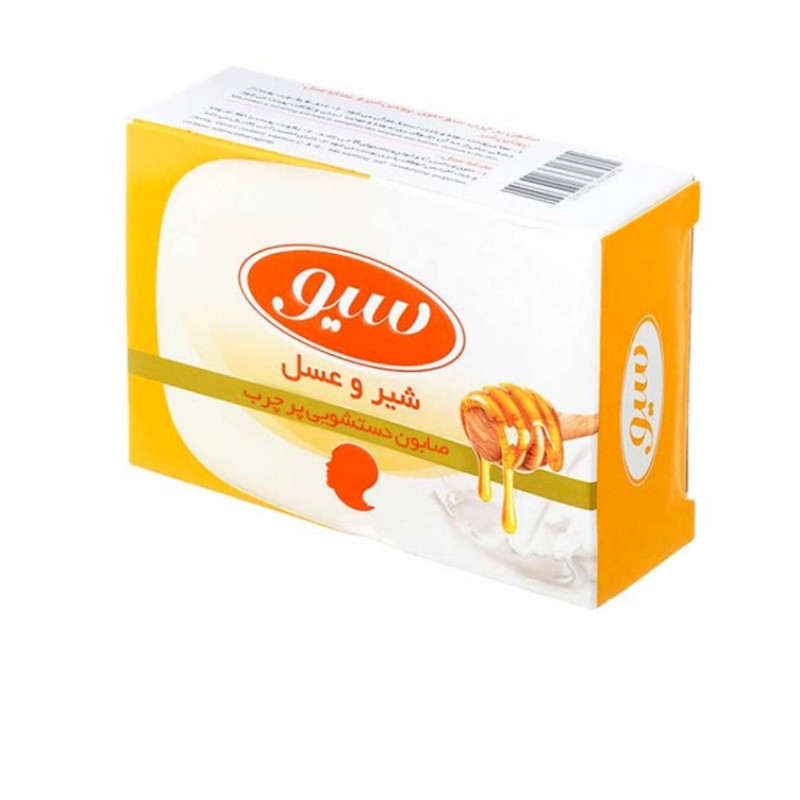 صابون شستشو سیو مدل شیر و عسل وزن 125 گرم مجموعه 4 عددی