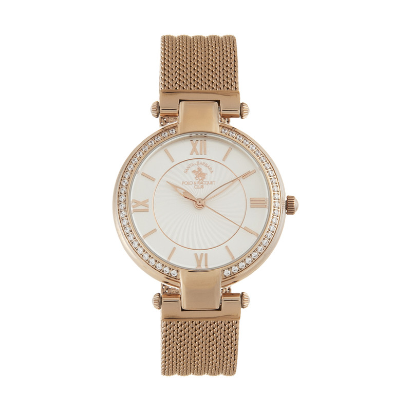 ساعت مچی عقربه ای زنانه سانتا باربارا پولو راکت کلاب مدل SB.1.10013-3