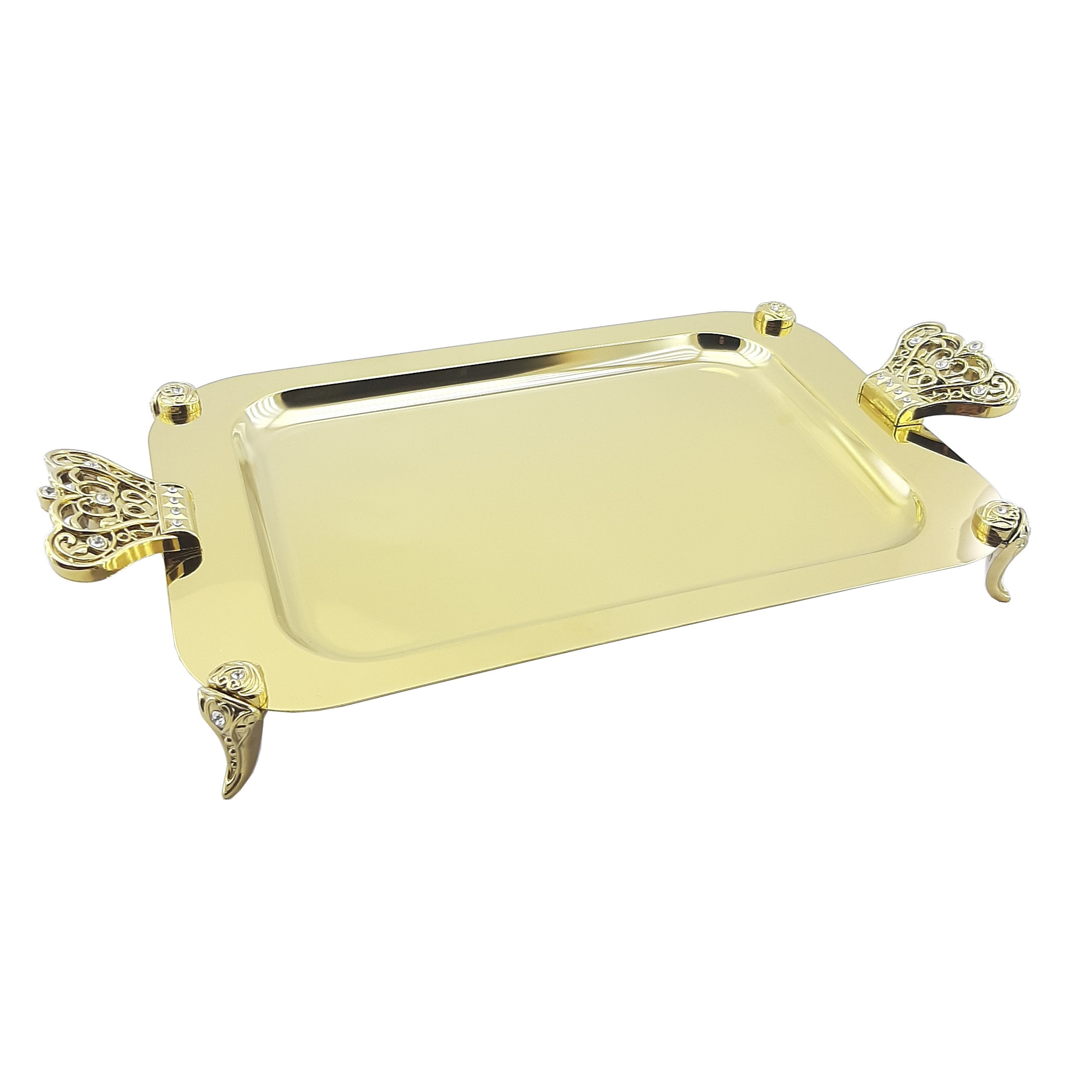 سینی نگار مدل تاجی کد 328G