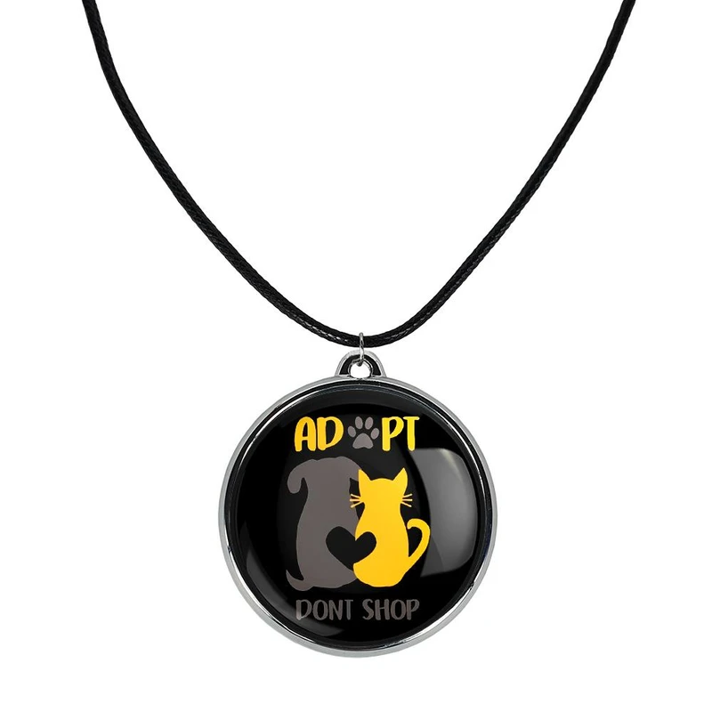 گردنبند خندالو مدل حمایت از حیوانات کد 2734827349