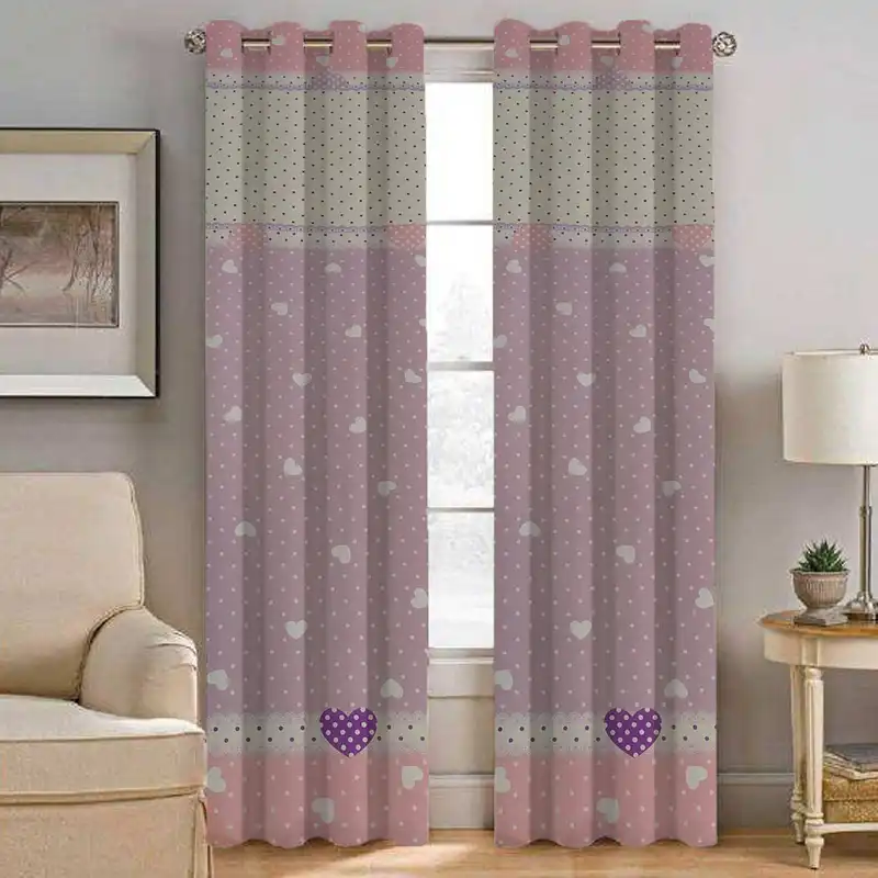 پرده سندس مدل رویا کد F544 سایز 190x150 سانتی متر