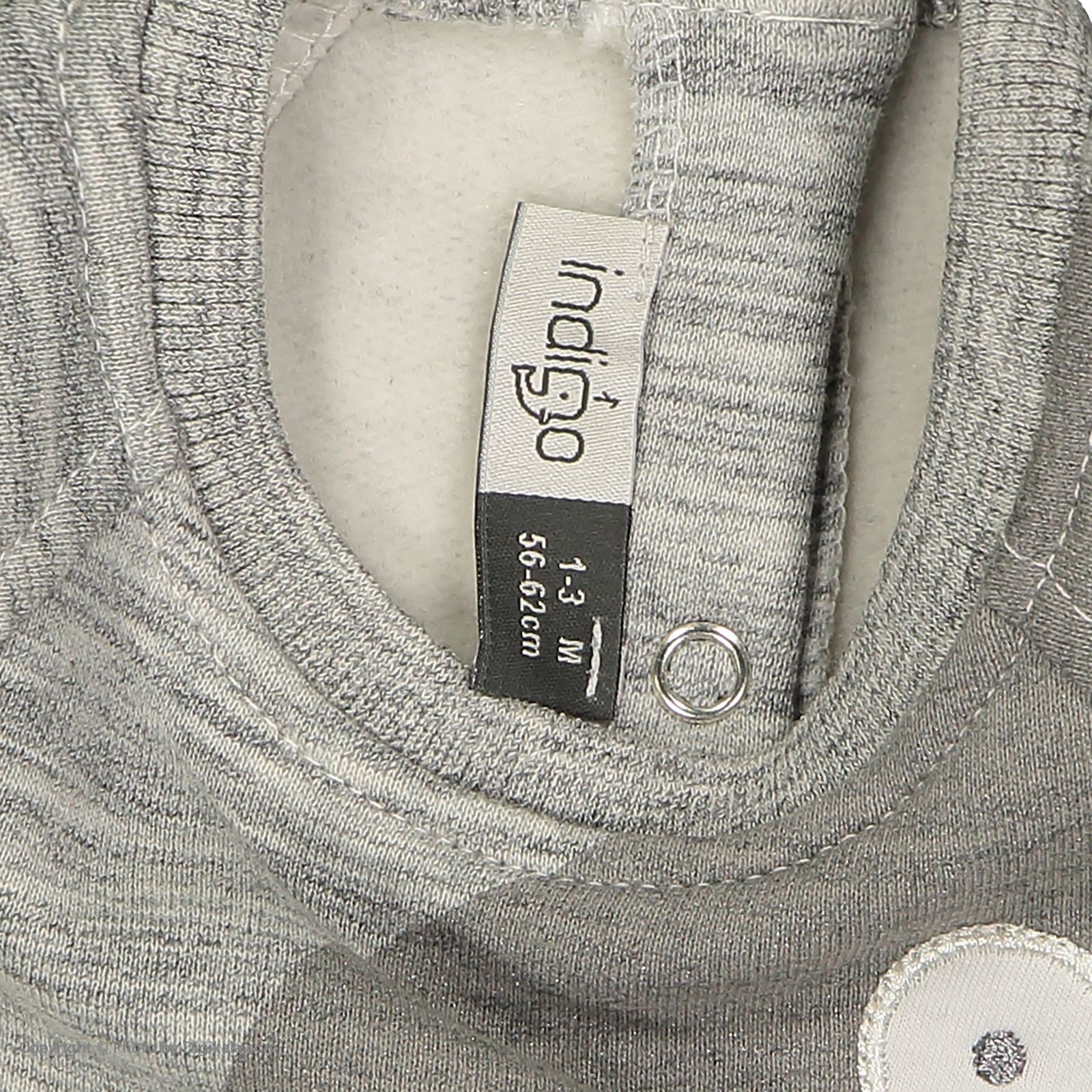 ست 3 تکه لباس نوزادی پسرانه نیلی مدل 21611444-gray -  - 4