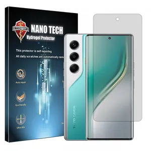 Nano tech Hydrogel model transparent screen protector suitable for Tecno Camon 40 Pro mobile phone
