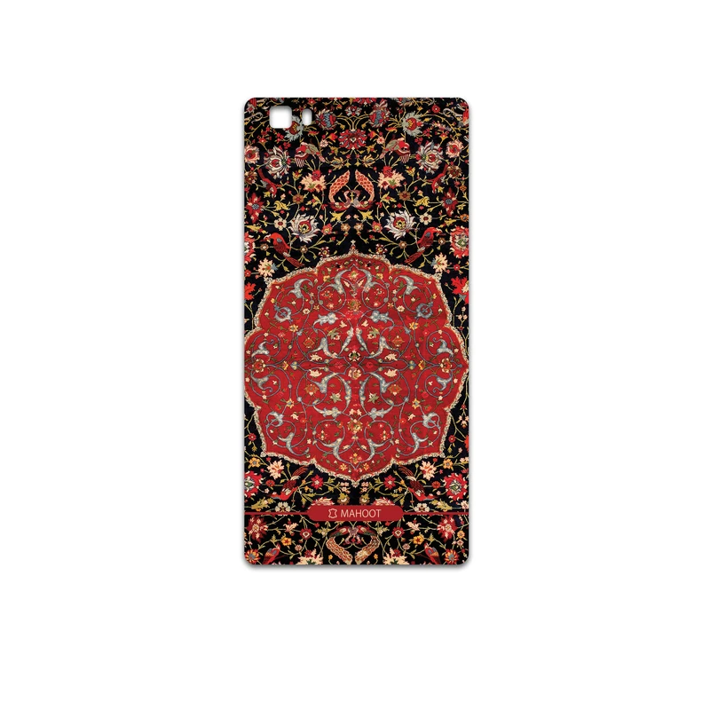 برچسب پوششی ماهوت مدل Persian-Carpet-Red مناسب برای گوشی موبایل هوآوی P8 Lite