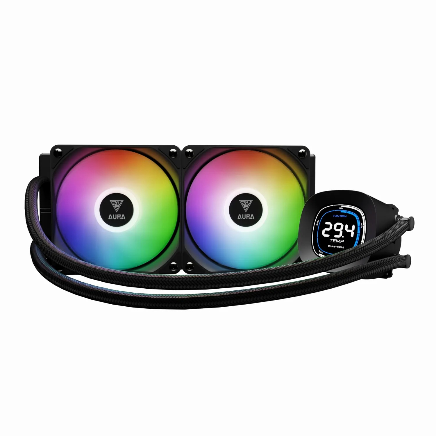 سیستم خنک‌کننده آبی گیم دیاس مدل DIGITAL GL240 BK