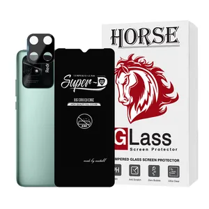  Horse SUPLNFUHO Screen Protector With Camera Lens Protector For Xiaomi Redmi 10C / Redmi 10 Power / Poco C40