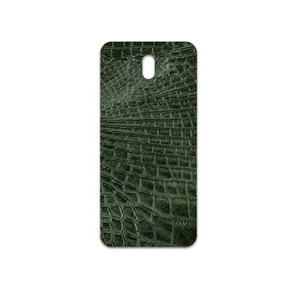 MAHOOT Green-Crocodile-Leather Cover Sticker for Nokia 3.2  TA-1156