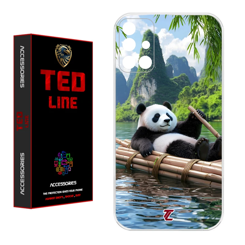 کاور تدلاین طرح پاندا کد 1162 مناسب برای گوشی موبایل سامسونگ Galaxy A71