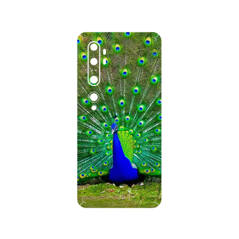 برچسب پوششی ماهوت مدل Peacock مناسب برای گوشی موبایل شیائومی Mi Note 10 Pro