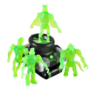 ست ساعت اسباب بازی مدل بن تن طرح Puzzle Alien