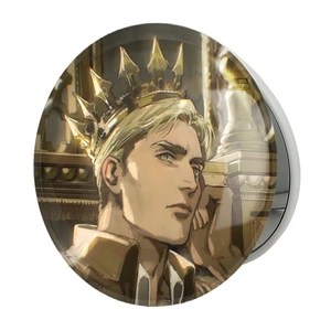 آینه جیبی خندالو طرح گریس انیمه اتک آن تایتان Attack on Titan مدل تاشو کد 18524