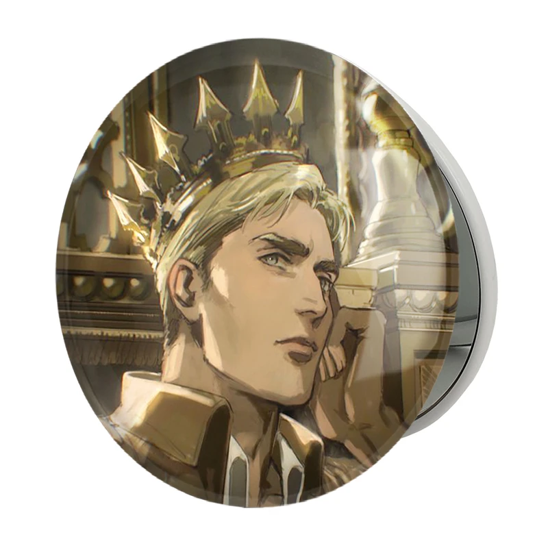 آینه جیبی خندالو طرح گریس انیمه اتک آن تایتان Attack on Titan مدل تاشو کد 18524 