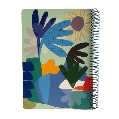 دفتر مشق طرح فانتزی مدل ارگانیک Bn1