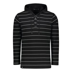 تی‌شرت کلاه‌دار آستین بلند مردانه باینت مدل 830-1