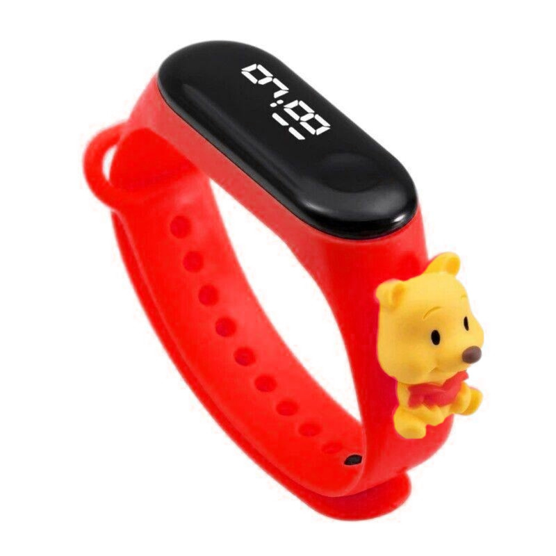 ساعت مچی دیجیتال بچگانه  مدل خرس عسل