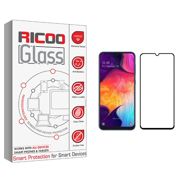 محافظ صفحه نمایش ریکوو مدل +HD مناسب برای گوشی موبایل سامسونگ Galaxy A50