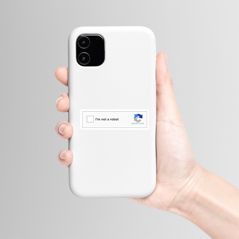 استیکر لپ تاپ و موبایل بووم طرح نوشته مدل im not کد BM5