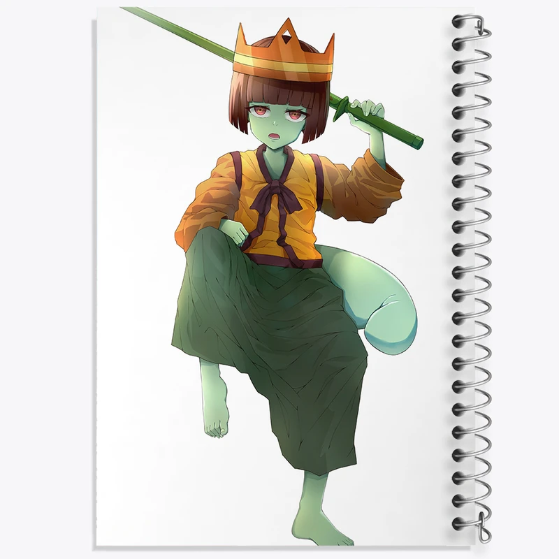 دفتر ژورنال نویسی 50 برگ خندالو مدل نقطه ای طرح آناک انیمه برج خدا کد 34977