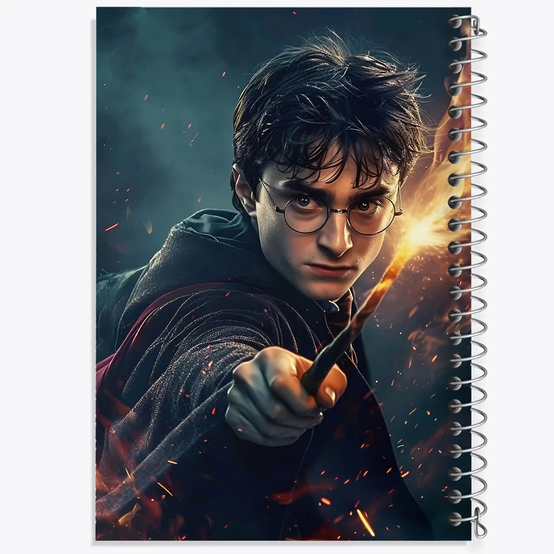 دفتر لیست خرید 50 برگ خندالو طرح هری پاتر (Harry Potter) کد N4601