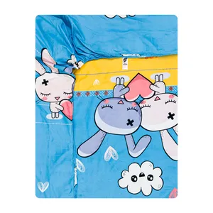 ملحفه میکرو آدنو مدل Rabbit کد MC07 یک نفره سایز 90x200 سانتی متر