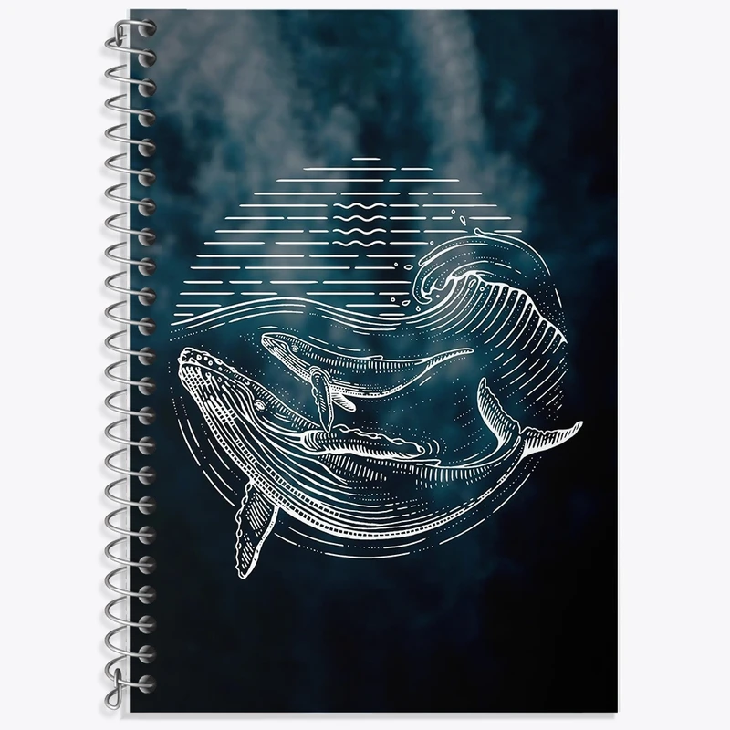 دفتر زبان 50 برگ خندالو مدل سه خط طرح وال کد F1412