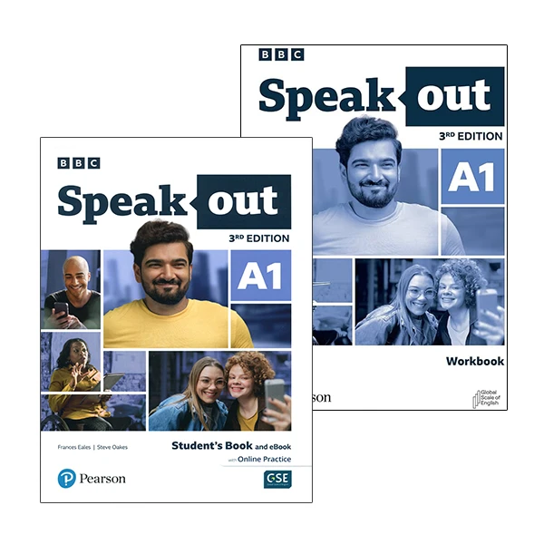 کتاب Speakout A1 3rd Edition اثر جمعی از نویسندگان انتشارات Pearson دو جلدی