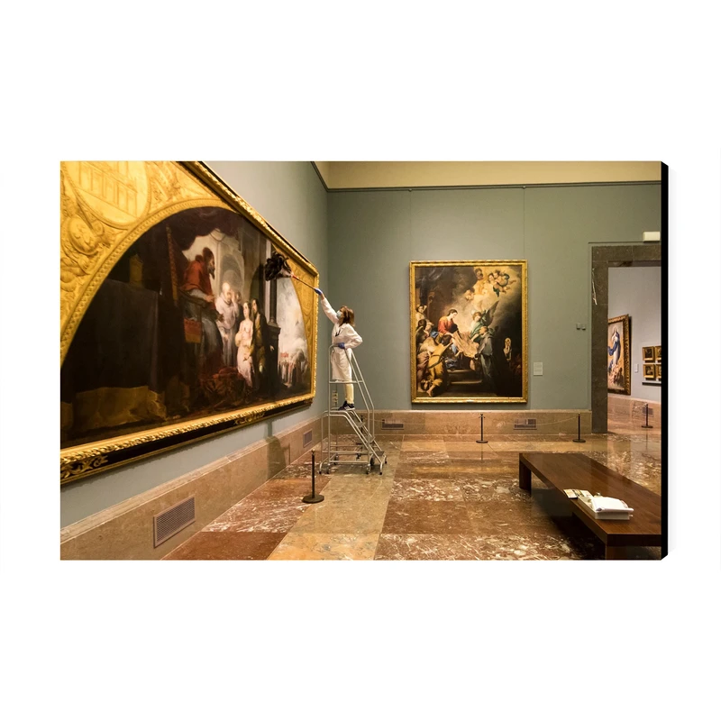 تابلو شاسی عرش طرح گردشگری اسپانیا مدل موزه دل پرادو کد As6377