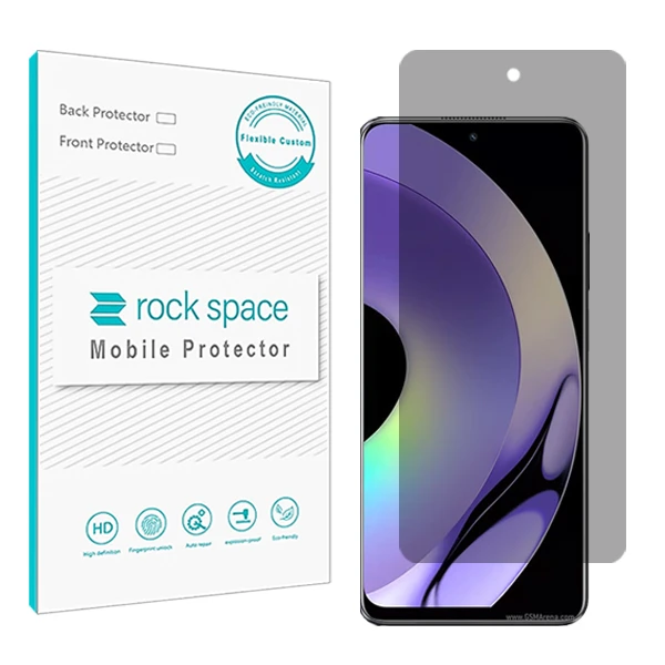 محافظ صفحه نمایش حریم شخصی راک اسپیس مدل HyPRV مناسب برای گوشی موبایل ریلمی 10 Pro