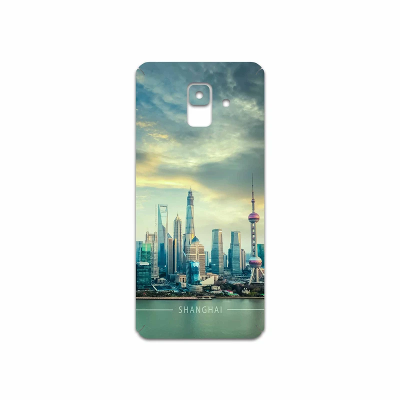برچسب پوششی ماهوت مدل Shanghai City مناسب برای گوشی موبایل سامسونگ Galaxy A6 2018