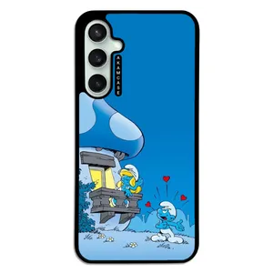 AKAM AMC-WSGS23FE-SMURFS-4 Cover For Samsung Galaxy S23 FE