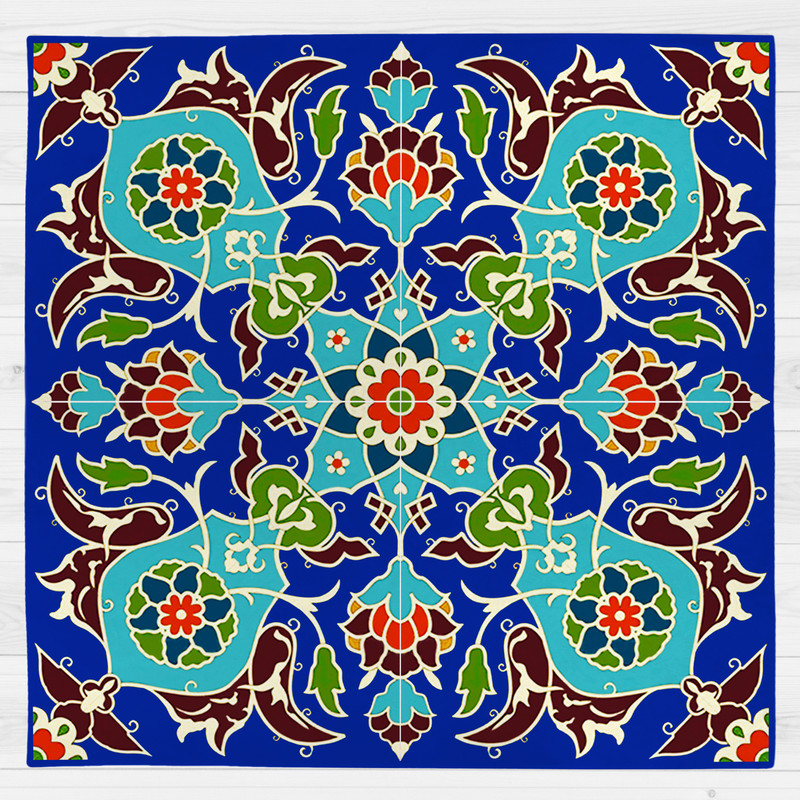 رومیزی طرح کاشی کد 9217.2