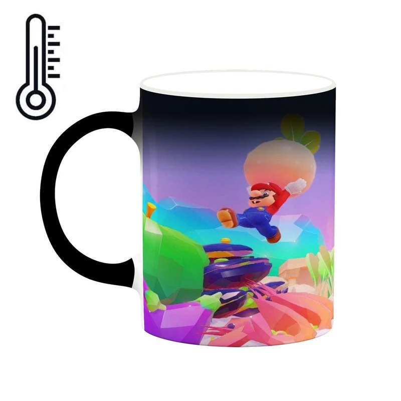 ماگ حرارتی کاکتی مدل بازی سوپر ماریو Super Mario Odyssey کد mgh30620