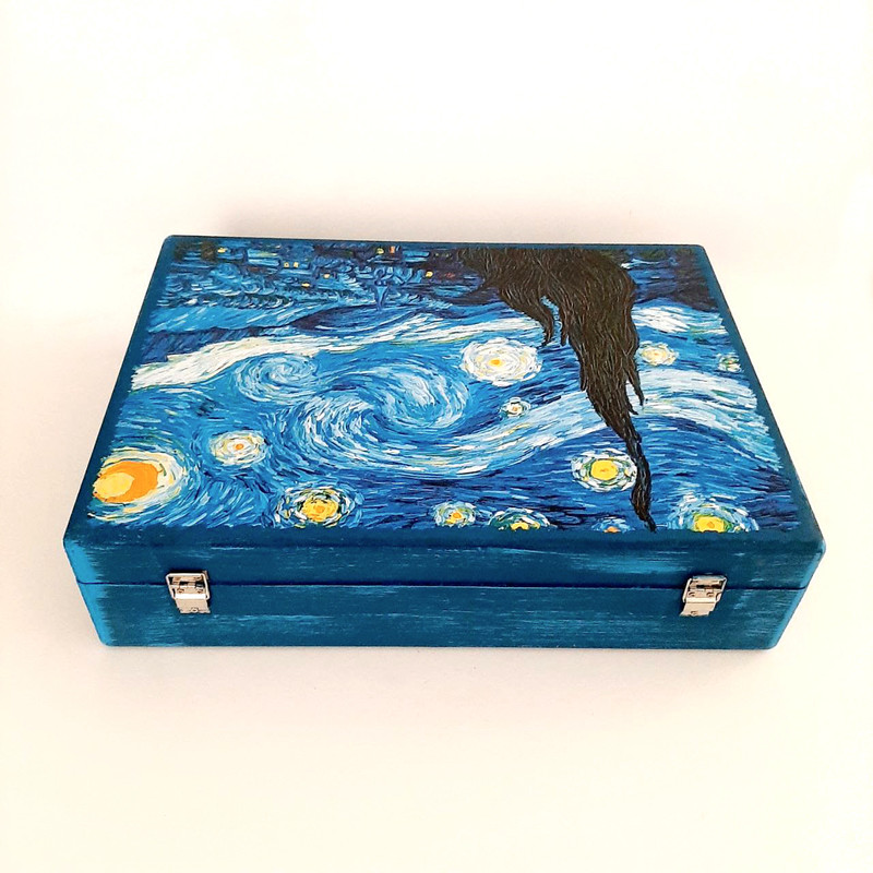 جعبه رنگ طرح ونگوک کد WCB02