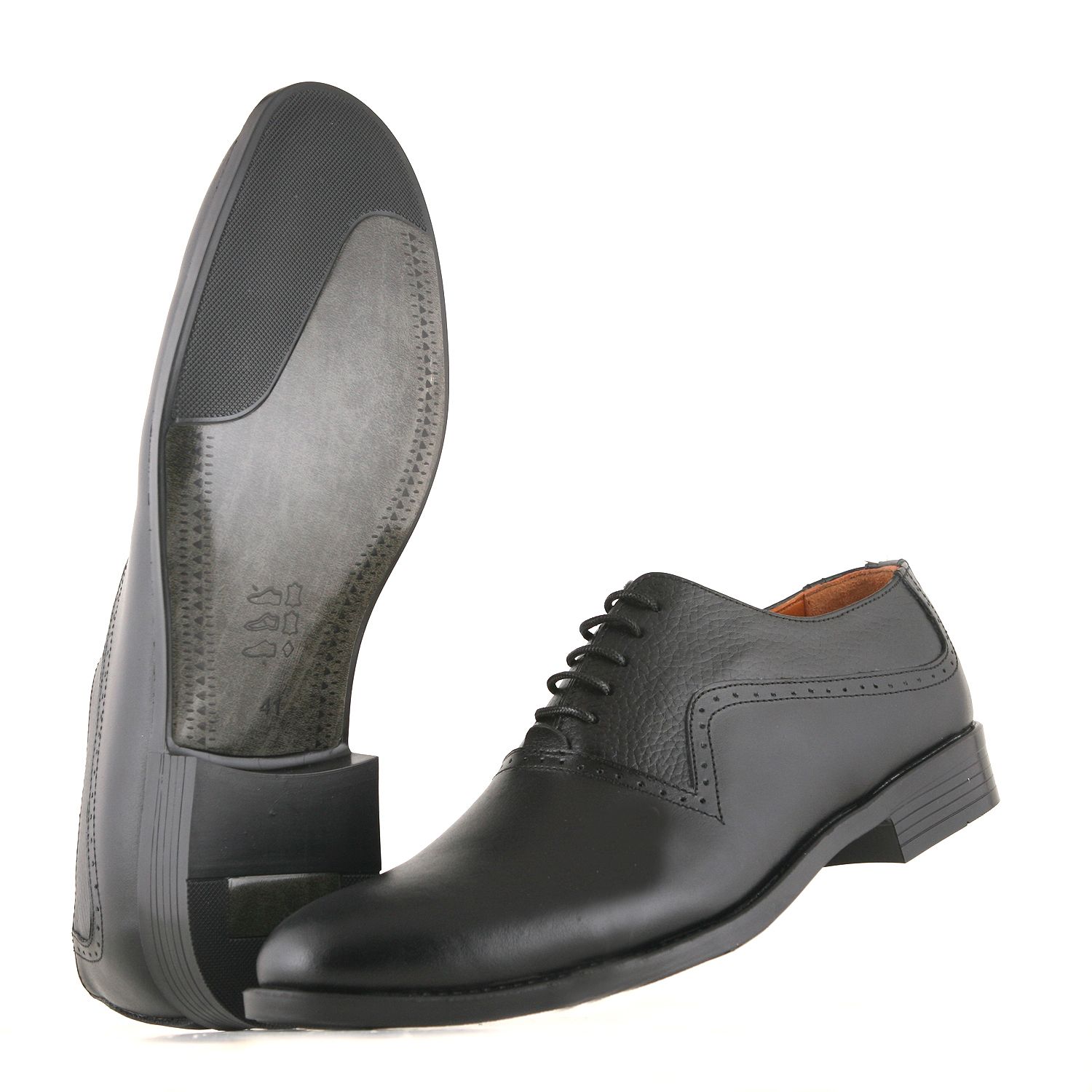 کفش مردانه چرم یلسان مدل ماهور دو کد GF-535-msk -  - 2