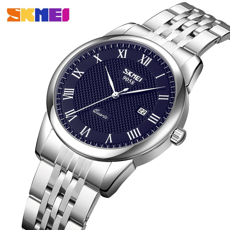 ست ساعت مچی عقربه ای زنانه و مردانه اسکمی مدل 9058MANWO -  - 7