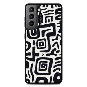 AKAM AMC-WSGS21-DOODLE7 Cover For Samsung Galaxy S21