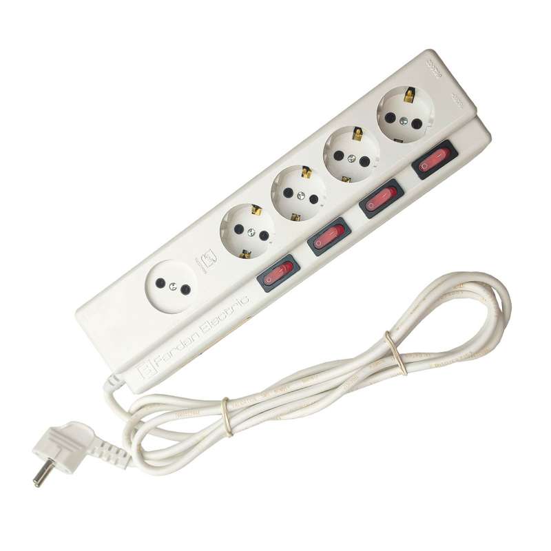 چندراهی برق فردان الکتریک مدل 1+4 کد 30901 چندراهی برق فردان الکتریک مدل 1+4 کد 30901