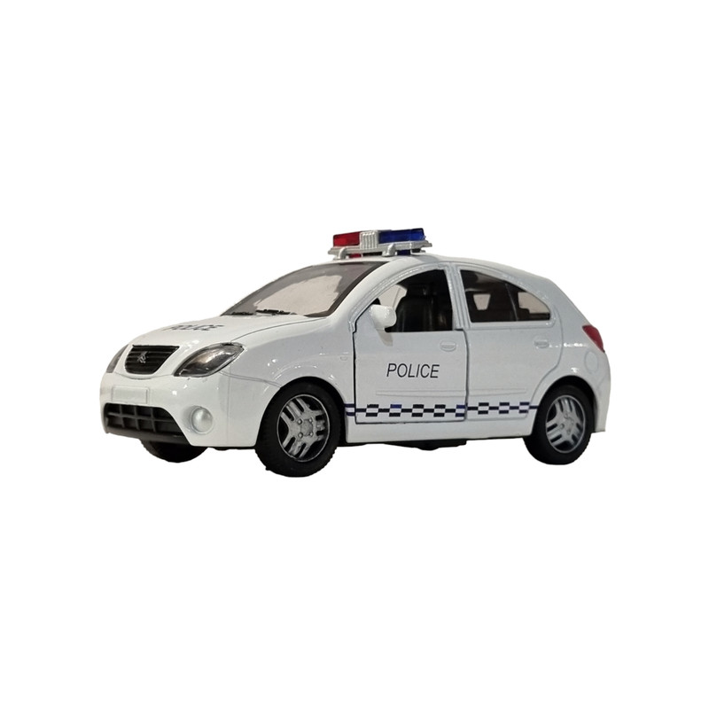 ماشین بازی مدل تیبا پلیس راهنمایی و رانندگی