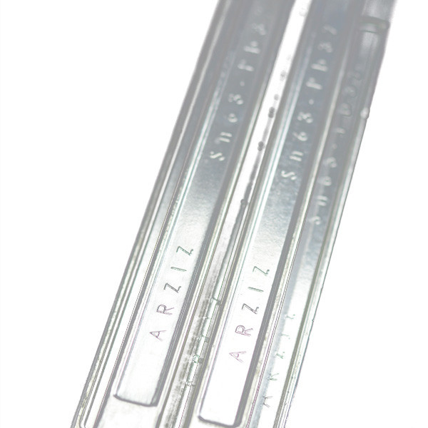 شمش قلع لحیم ارزیز صنعت مدل Sn63-Pb37 وزن 7.5 کیلوگرم بسته 15 عددی